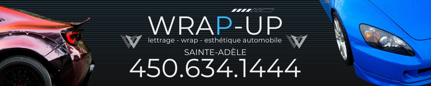 Wrap-Up - Lettrage, Wrap automobile Sainte-Adèle