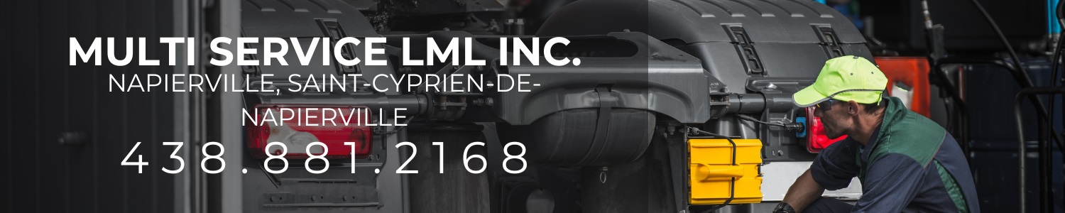 Multi service LML inc - Garage - Service Routier - Véhicules Lourds - Réparation de pneus poids lourd- Machinerie 24H/7