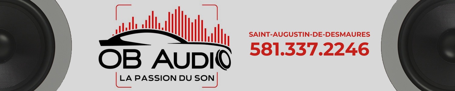 OB Audio - Système de son - Audio Auto - Haut parleur Bateaux - Radio Auto